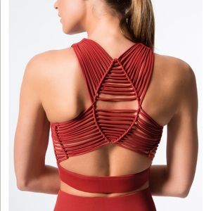 Carbon38 Seminyak Sports Bra Crop Top Size Large